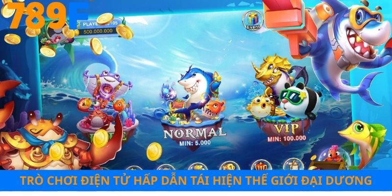 Trò chơi điện tử hấp dẫn tái hiện thế giới đại dương